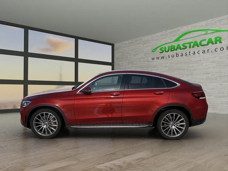 Granate metalizado Usado 2020 Mercedes GLC300 Coupe | 41.450 € (Precio justo) - Imagen 1/4