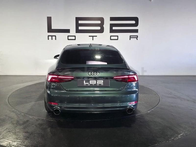 Usado Audi A5 Sportback Comfort 190 CV (139 kW) 2019 Verde Utilitario