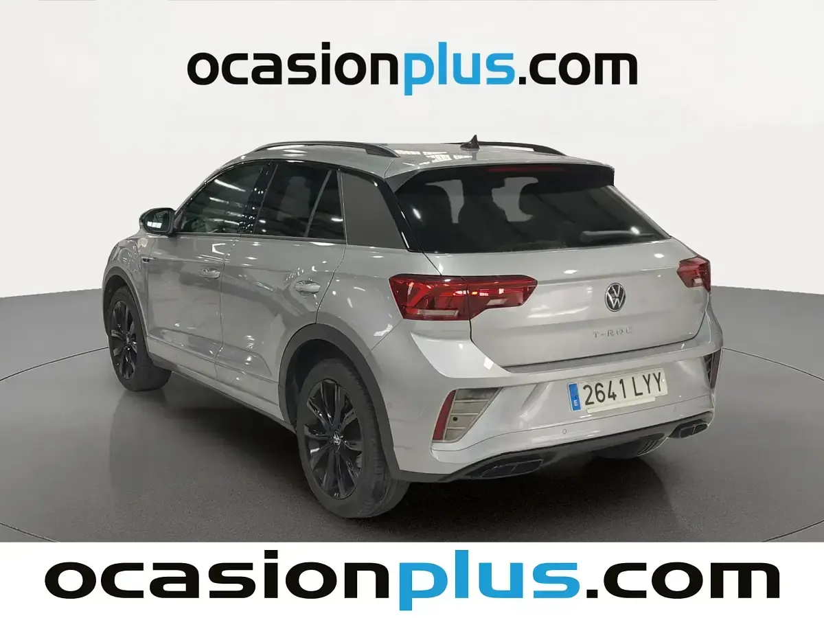 Usado VW T-Roc R-line 150 CV (110 kW) 2022 Gris SUV