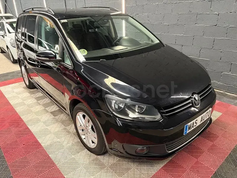 Usado VW Touran Edition 105 CV (77 kW) 2011 Negro Monovolumen