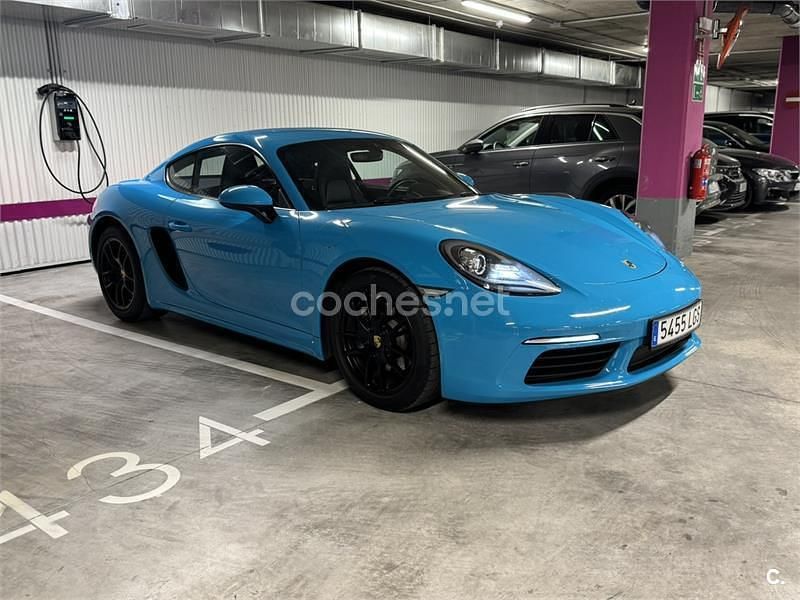 Usado Porsche 718 Boxster 300 CV (220 kW) 2019 Azul Descapotable