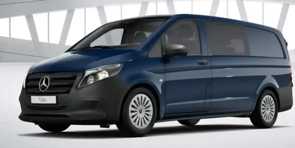 Nuevo Mercedes Vito 2025 Azul Van