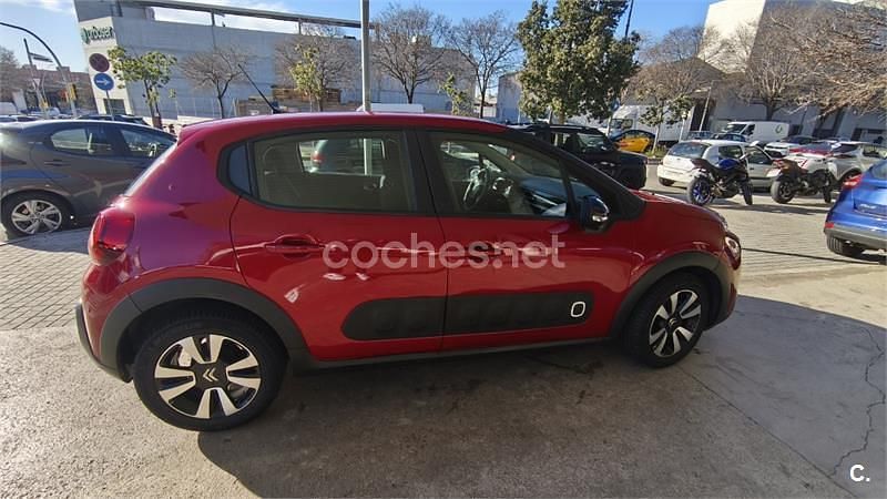 Usado Citroën C3 Feel 82 CV (60 kW) 2018 Rojo Berlina