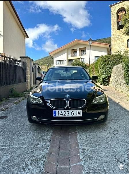 Usado BMW 520 Comfort Edition 163 CV (119 kW) 2008 Negro Berlina