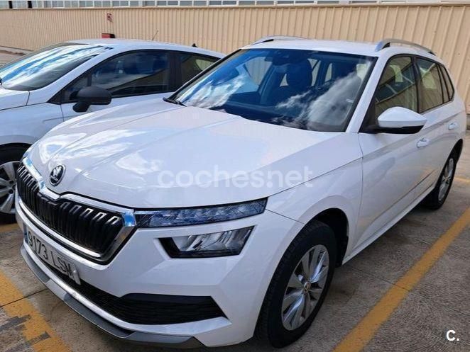 Blanco Usado 2021 Skoda Kamiq Ambition SUV | 17.990 € (Precio justo) - Imagen 1/4
