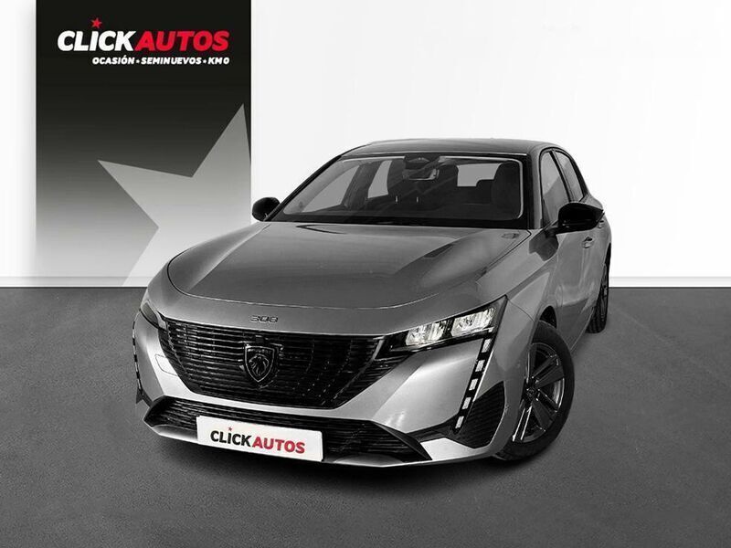 Gris Usado 2023 Peugeot 308 Active Utilitario | 17.250 € (Precio justo) - Imagen 1/4
