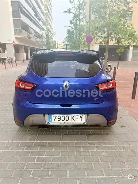 Usado Renault Clio IV Zen 120 CV (88 kW) 2017 Azul Berlina