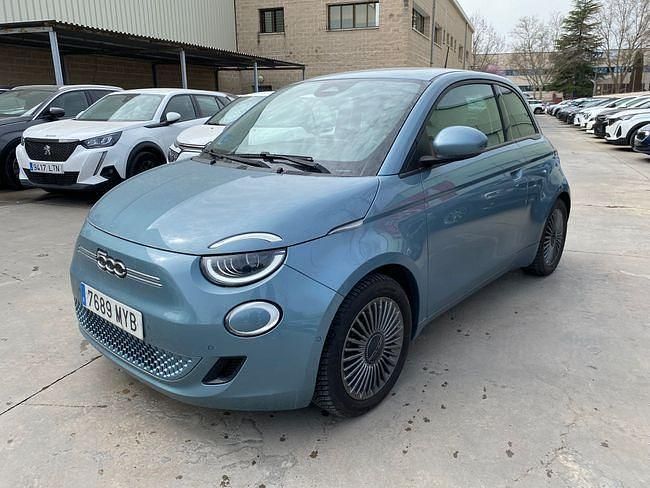 Usado Fiat 500e Icon 86 kW (118 CV) 2021 Azul claro Utilitario
