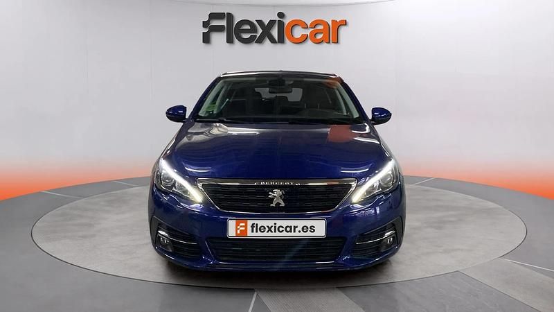 Usado Peugeot 308 Access 131 CV (96 kW) 2020 Azul Utilitario