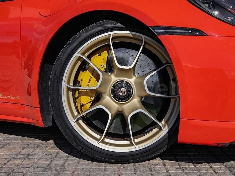 Usado Porsche 911 Turbo S 650 CV (478 kW) 2022 Naranja Coupe
