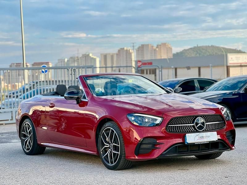Granate Usado 2021 Mercedes E450 Descapotable | 55.990 € - Imagen 1/4