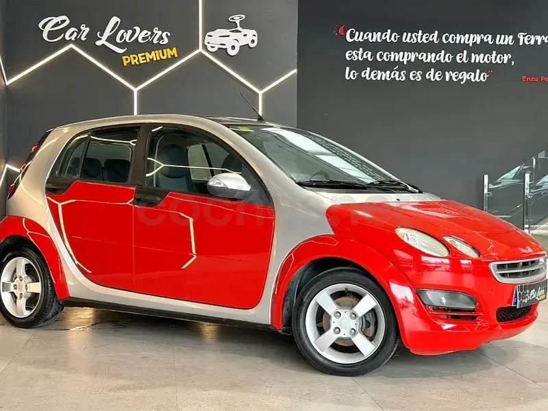 Usado Smart ForFour Passion 75 CV (55 kW) 2005 Rojo Utilitario