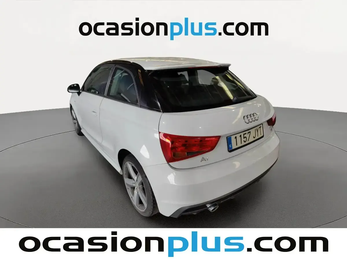 Usado Audi A1 S-Line 116 CV (85 kW) 2017 Blanco Utilitario