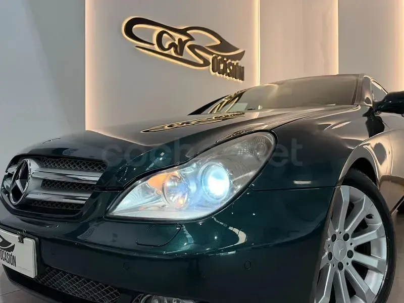 Usado Mercedes CLS350 265 CV (194 kW) 2011 Verde Coupe