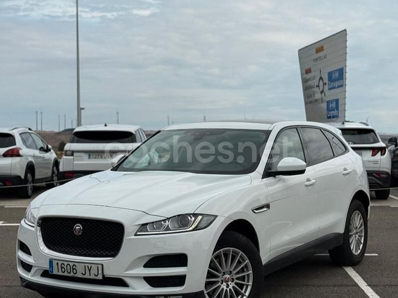 Blanco Usado 2017 Jaguar F-Pace Pure SUV | 17.000 € (Precio justo) - Imagen 1/4