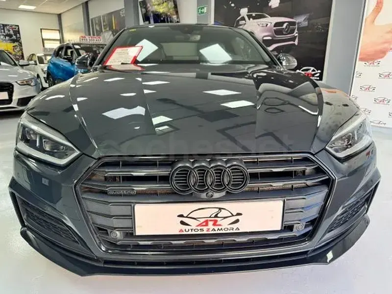 Usado Audi A5 S-Line 218 CV (160 kW) 2018 Negro Coupe