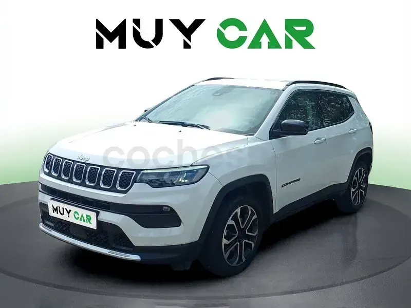 Usado Jeep Compass Limited 130 CV (95 kW) 2022 Blanco SUV