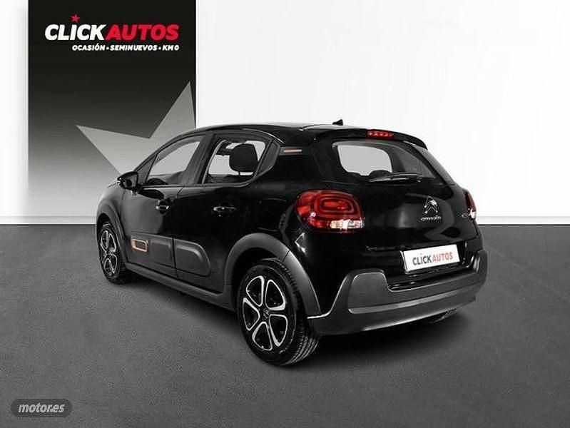 Usado Citroën C3 PureTech 83 CV (61 kW) 2023 Negro Utilitario