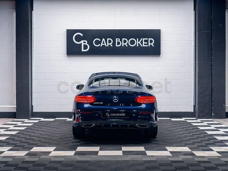 Usado Mercedes C250 204 CV (150 kW) 2017 Azul Coupe
