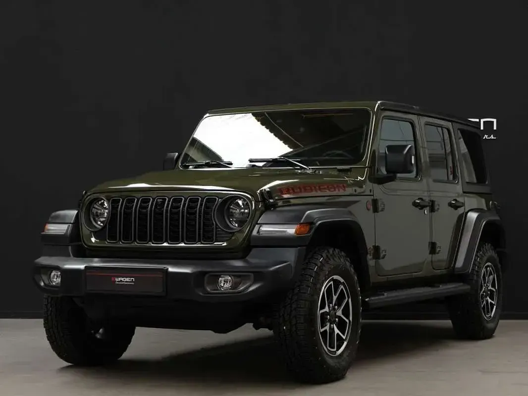 Usado Jeep Wrangler Unlimited Rubicon 268 CV (197 kW) 2024 Verde SUV