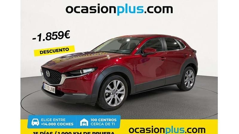 Rojo Usado 2021 Mazda CX-30 SUV | 18.591 € (Precio justo) - Imagen 1/4