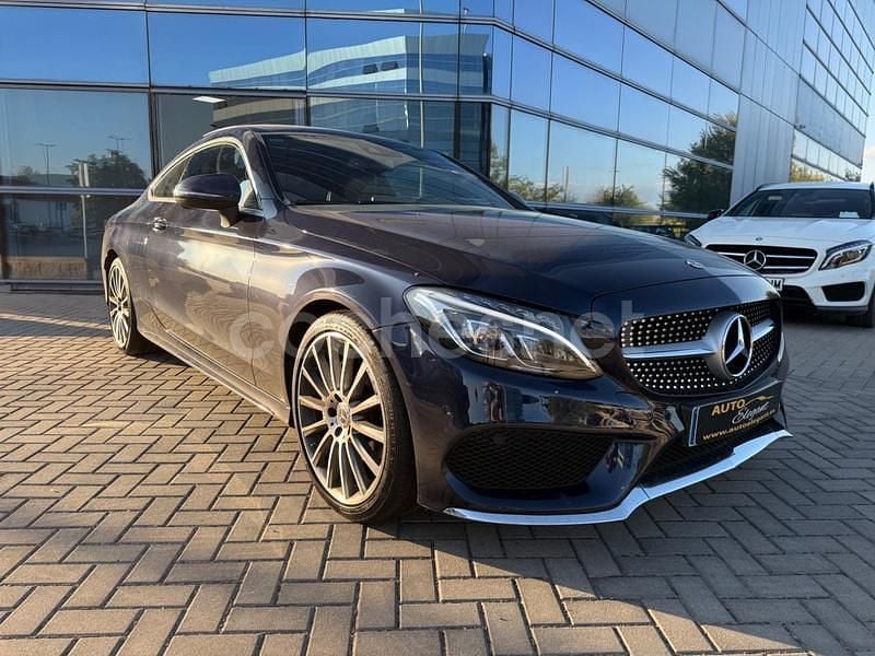 Azul Usado 2019 Mercedes C220 Coupe | 31.900 € (Precio justo) - Imagen 1/4
