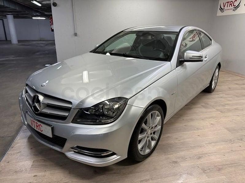 Usado Mercedes C220 170 CV (125 kW) 2012 Gris / plata Coupe