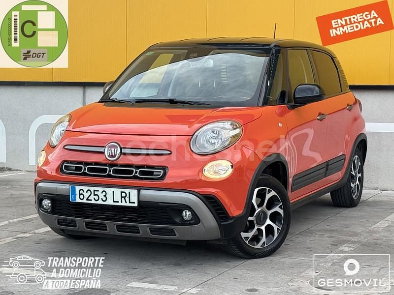 Naranja Usado 2021 Fiat 500L Cross Monovolumen | 10.399 € (Super precio) - Imagen 1/4