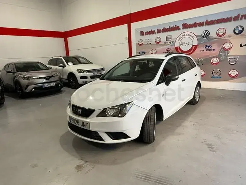 Usado Seat Ibiza ST Style 90 CV (66 kW) 2016 Blanco Familiar