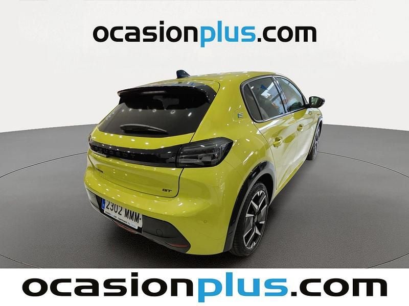 Usado Peugeot e-208 GTi 114 kW (156 CV) 2023 Amarillo Utilitario