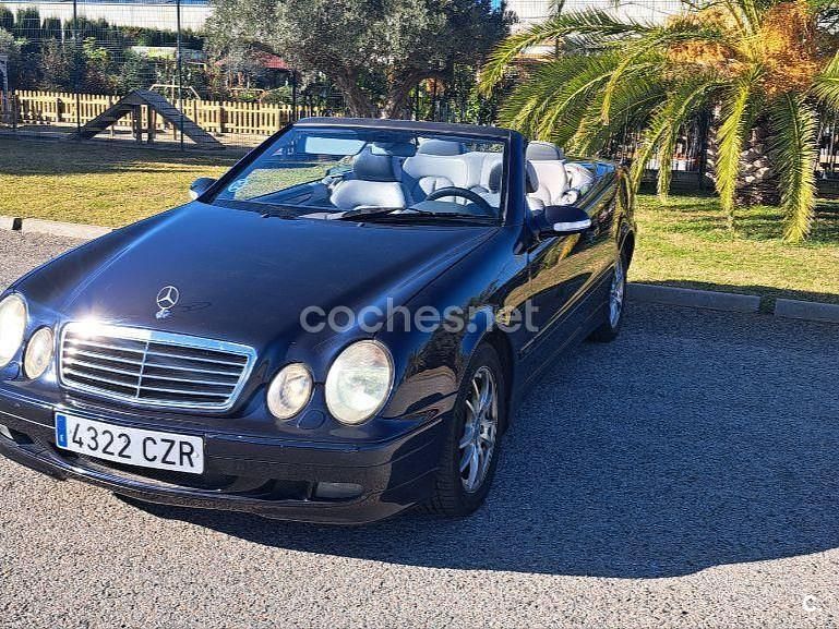 Azul Usado 2002 Mercedes CLK200 Elegance Descapotable | 3300 € (Super precio) - Imagen 1/4