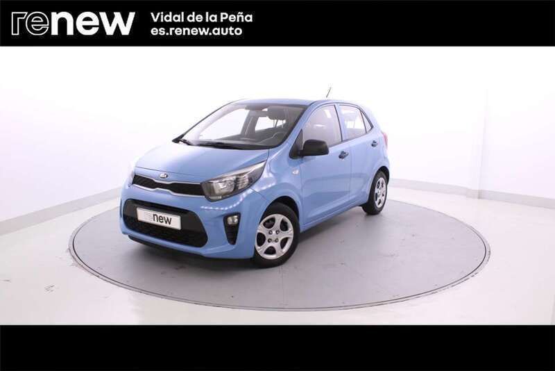 Azul Usado 2018 Kia Picanto Utilitario | 7990 € (Precio justo) - Imagen 1/4