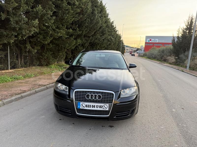 Usado Audi A3 Ambition 140 CV (102 kW) 2006 Negro Berlina