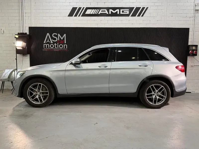 Usado Mercedes GLC220 170 CV (125 kW) 2016 Gris / plata SUV