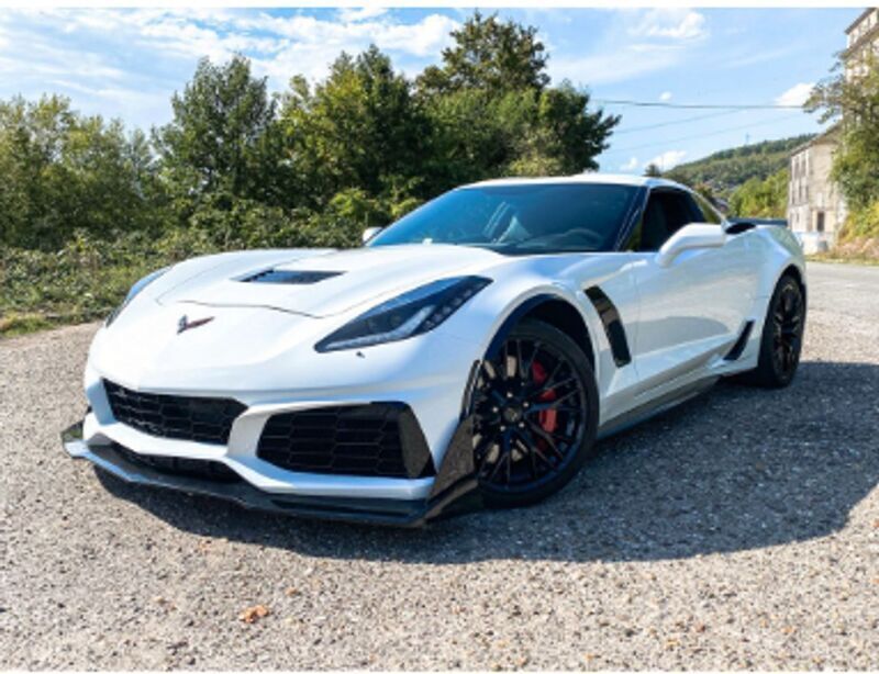 Blanco Usado 2018 Chevrolet Corvette Z06 Coupe | 110.400 € - Imagen 1/4