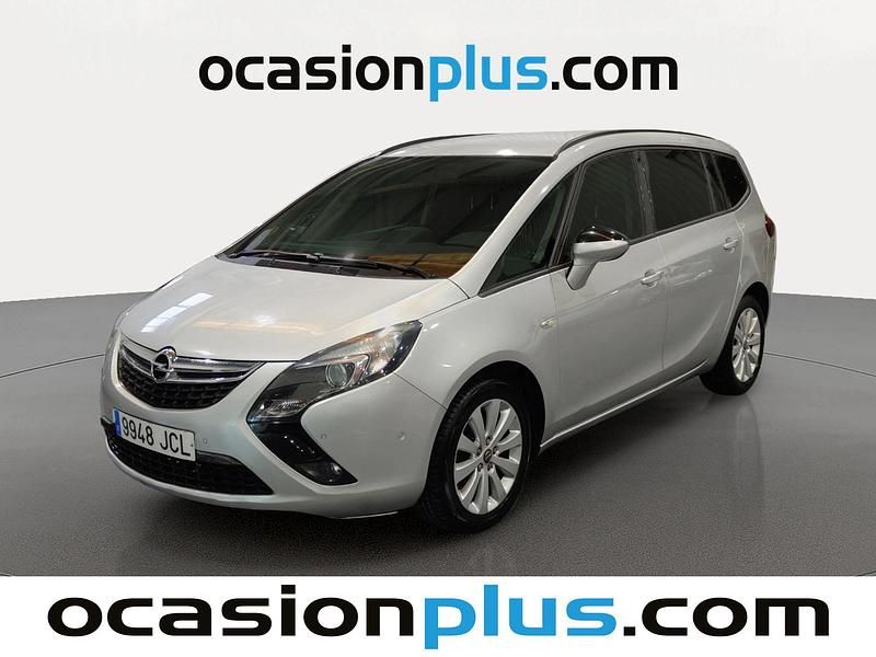 Gris plata Usado 2015 Opel Zafira Tourer Selective Monovolumen | 7150 € (Super precio) - Imagen 1/4