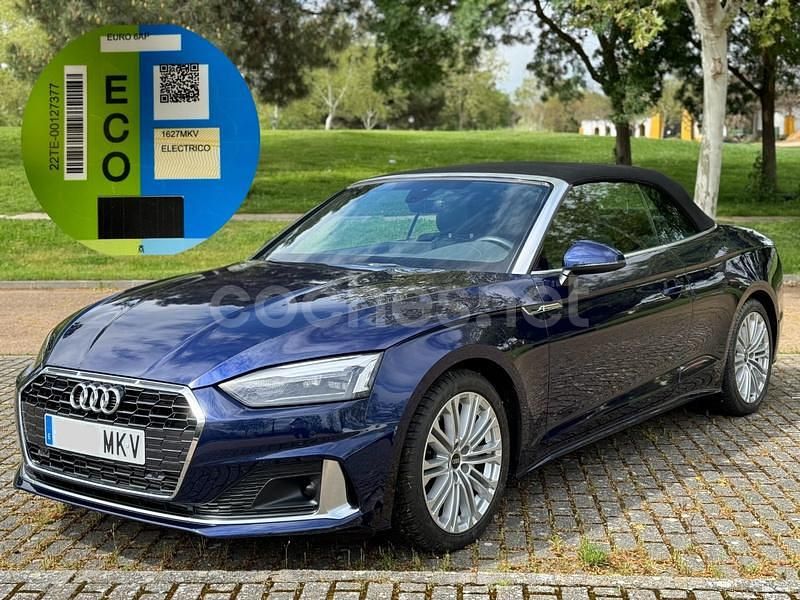 Azul Usado 2023 Audi A5 Cabriolet S-Line Descapotable | 49.698 € (Caro) - Imagen 1/4