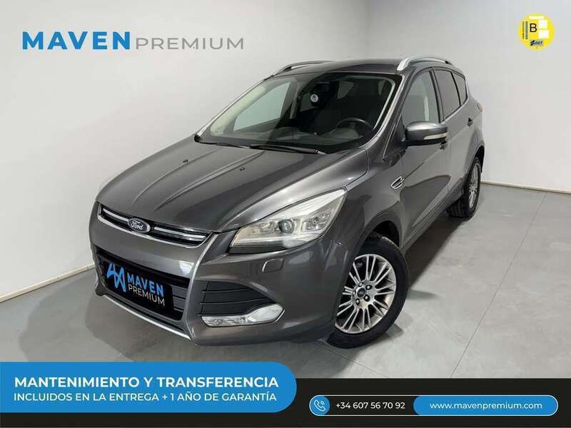 Gris Usado 2013 Ford Kuga Titanium SUV | 8899 € - Imagen 1/4