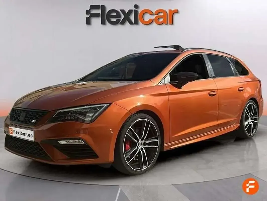 Usado Seat Leon ST CUPRA 300 CV (220 kW) 2018 Naranja Familiar