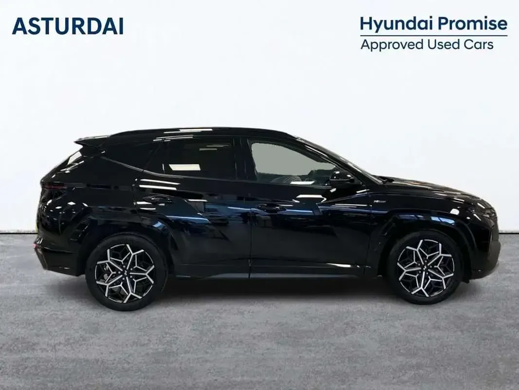 Usado Hyundai Tucson N Line 150 CV (110 kW) 2022 Negro SUV