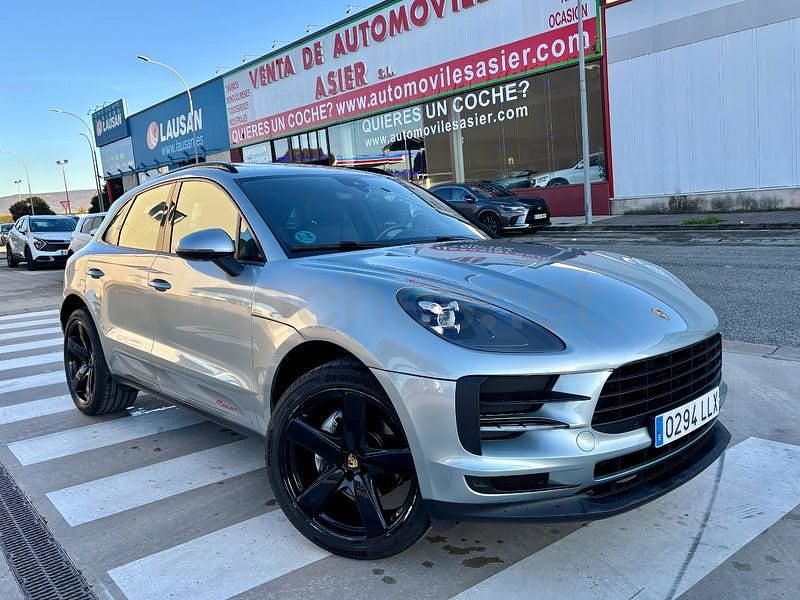 Usado Porsche Macan 245 CV (180 kW) 2021 Gris / plata SUV