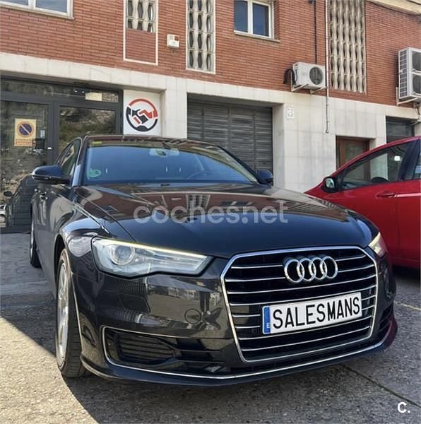 Usado Audi A6 190 CV (139 kW) 2015 Negro Berlina