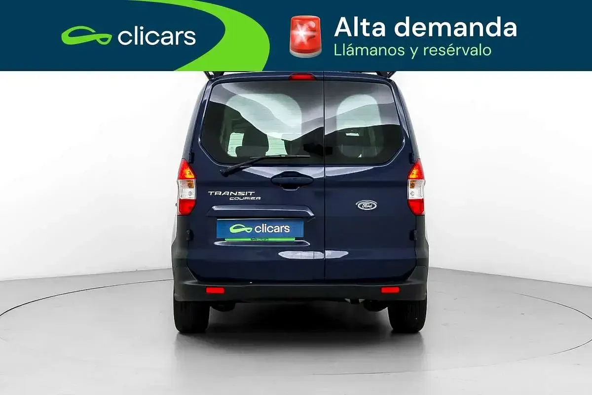 Usado Ford Transit Trend 102 CV (75 kW) 2020 Azul Familiar