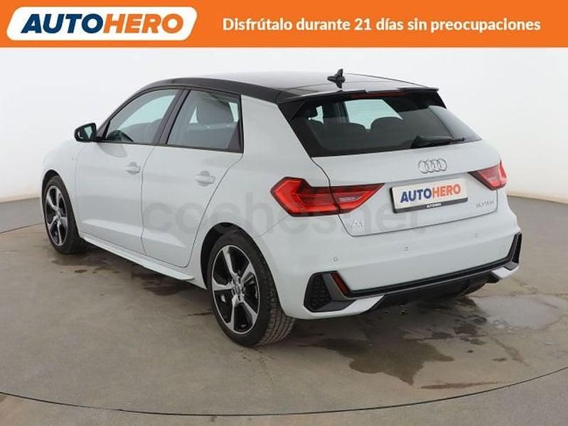 Usado Audi A1 Sportback S-Line 116 CV (85 kW) 2019 Blanco Utilitario