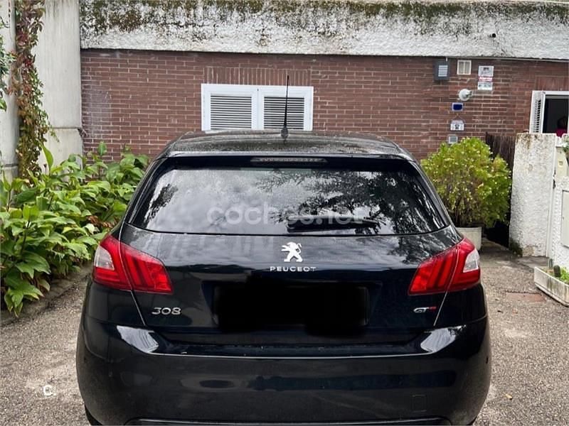 Usado Peugeot 308 GT 180 CV (132 kW) 2016 Negro Berlina
