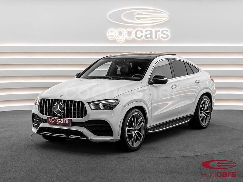 Usado Mercedes GLE400 330 CV (242 kW) 2021 Blanco Coupe