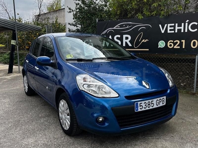 Usado Renault Clio II Expression 85 CV (62 kW) 2009 Azul Berlina