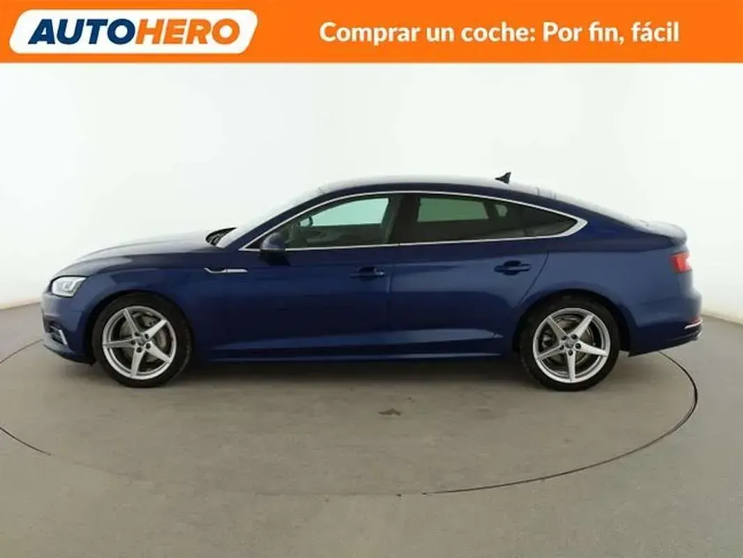 Usado Audi A5 Sport 218 CV (160 kW) 2017 Azul Coupe