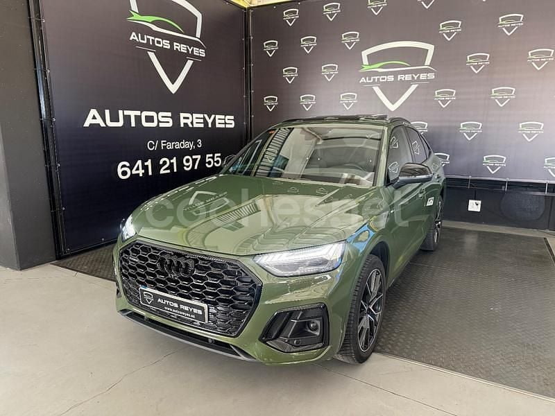 Verde Usado 2021 Audi Q5 Sportback SUV | 42.000 € (Caro) - Imagen 1/4