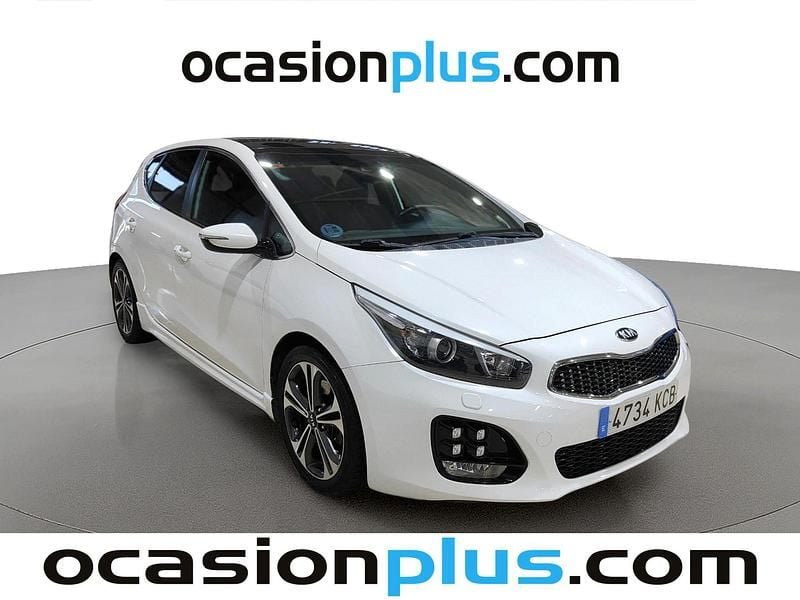 Usado Kia Ceed GT GT-Line 136 CV (100 kW) 2017 Negro Utilitario